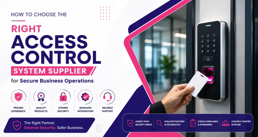 How to Choose the Right Access Control System Supplier for Secure Business Operations