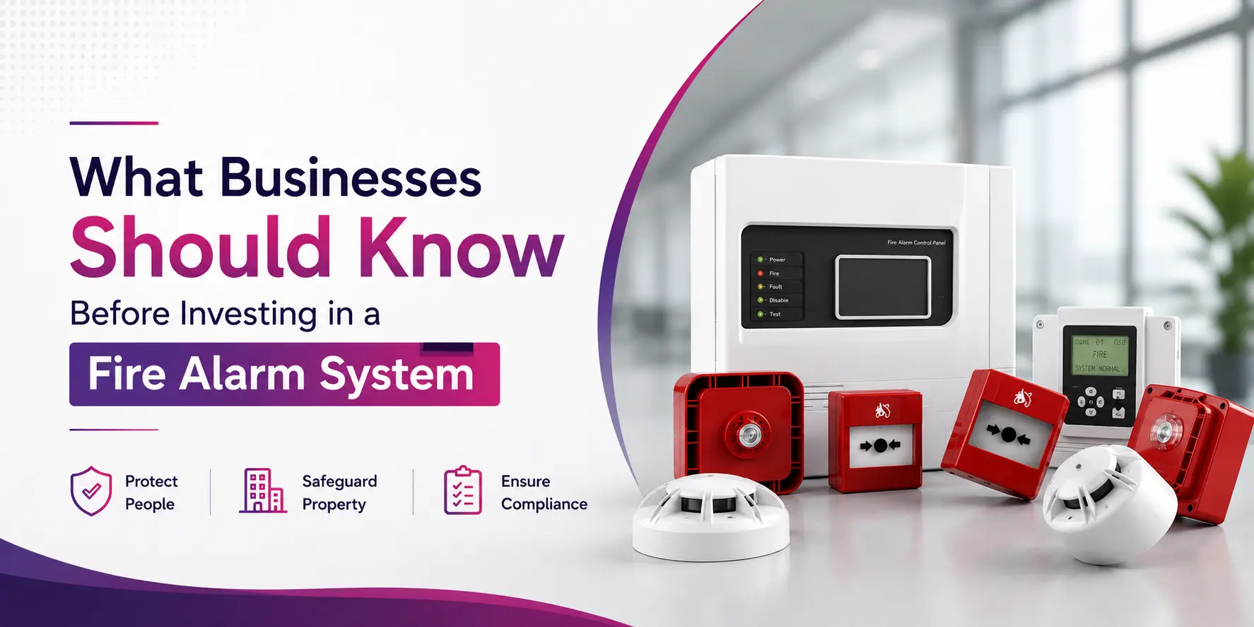 What Businesses Should Know Before Investing in a Fire Alarm System