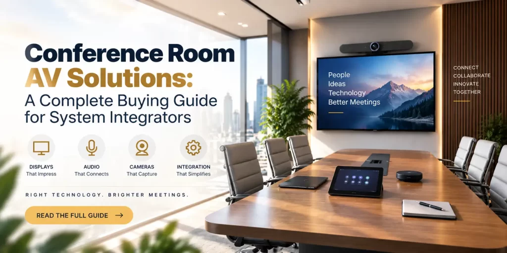 Conference Room AV Solutions: A Complete Buying Guide for System Integrators